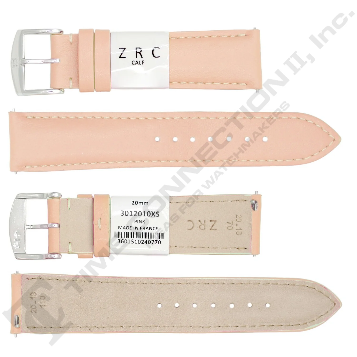 ROCHET ZRC No. 301 Calfskin Grain Fine Leather Quick Release SHORT Straps (12mm~22mm) - Image 10