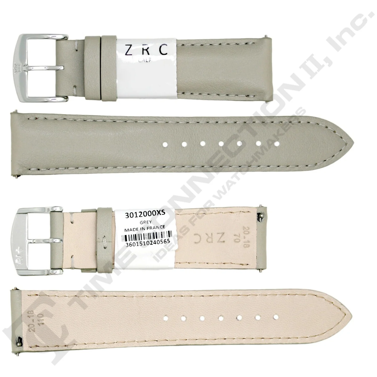 ROCHET ZRC No. 301 Calfskin Grain Fine Leather Quick Release SHORT Straps (12mm~22mm) - Image 11