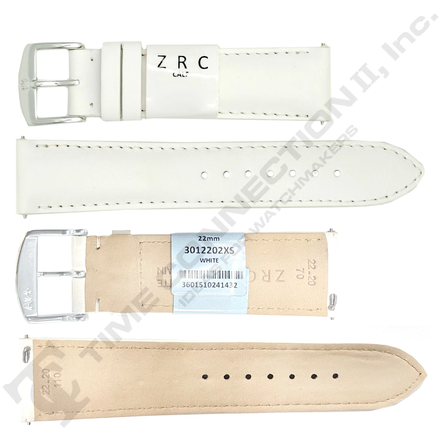 ROCHET ZRC No. 301 Calfskin Grain Fine Leather Quick Release SHORT Straps (12mm~22mm) - Image 3