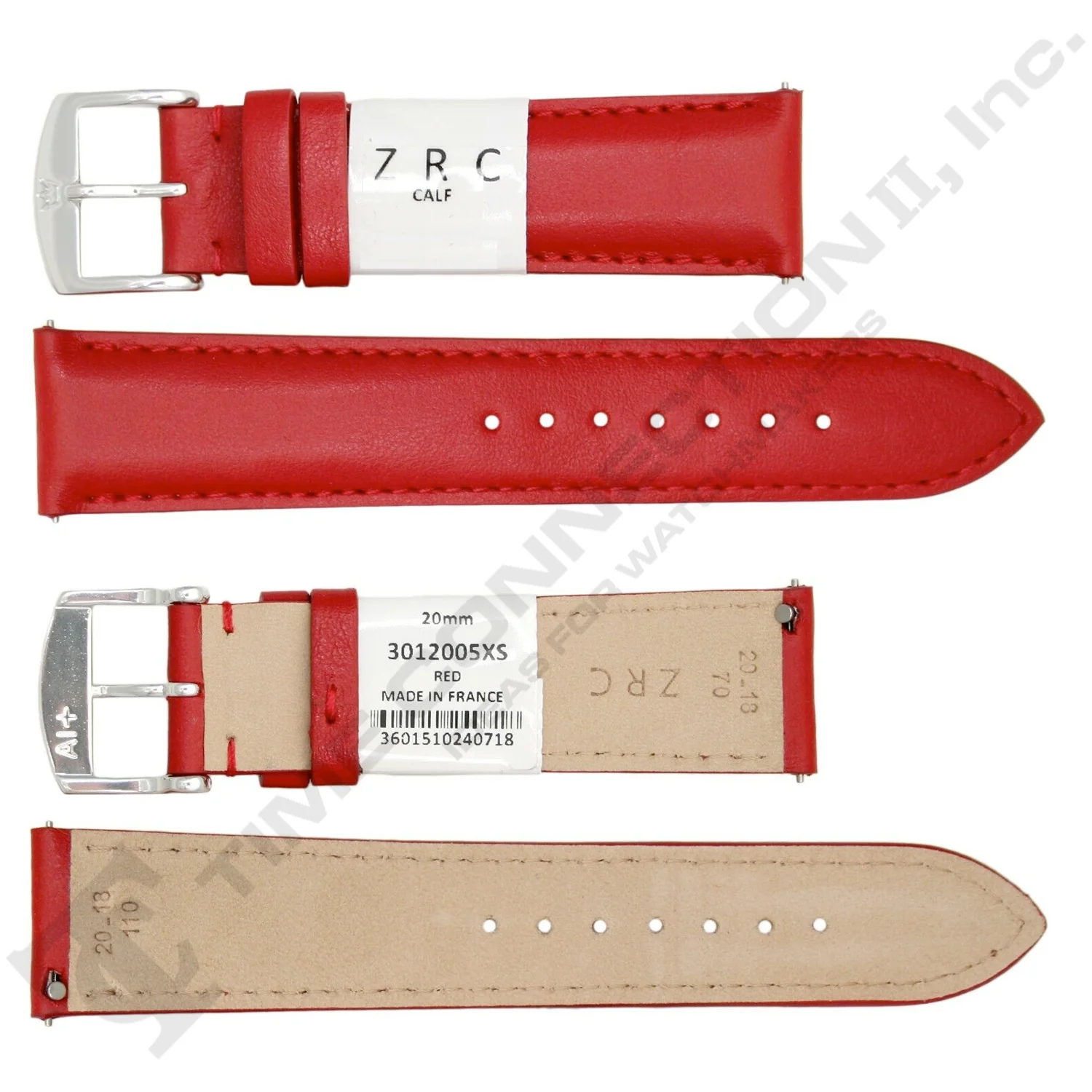 ROCHET ZRC No. 301 Calfskin Grain Fine Leather Quick Release SHORT Straps (12mm~22mm) - Image 6