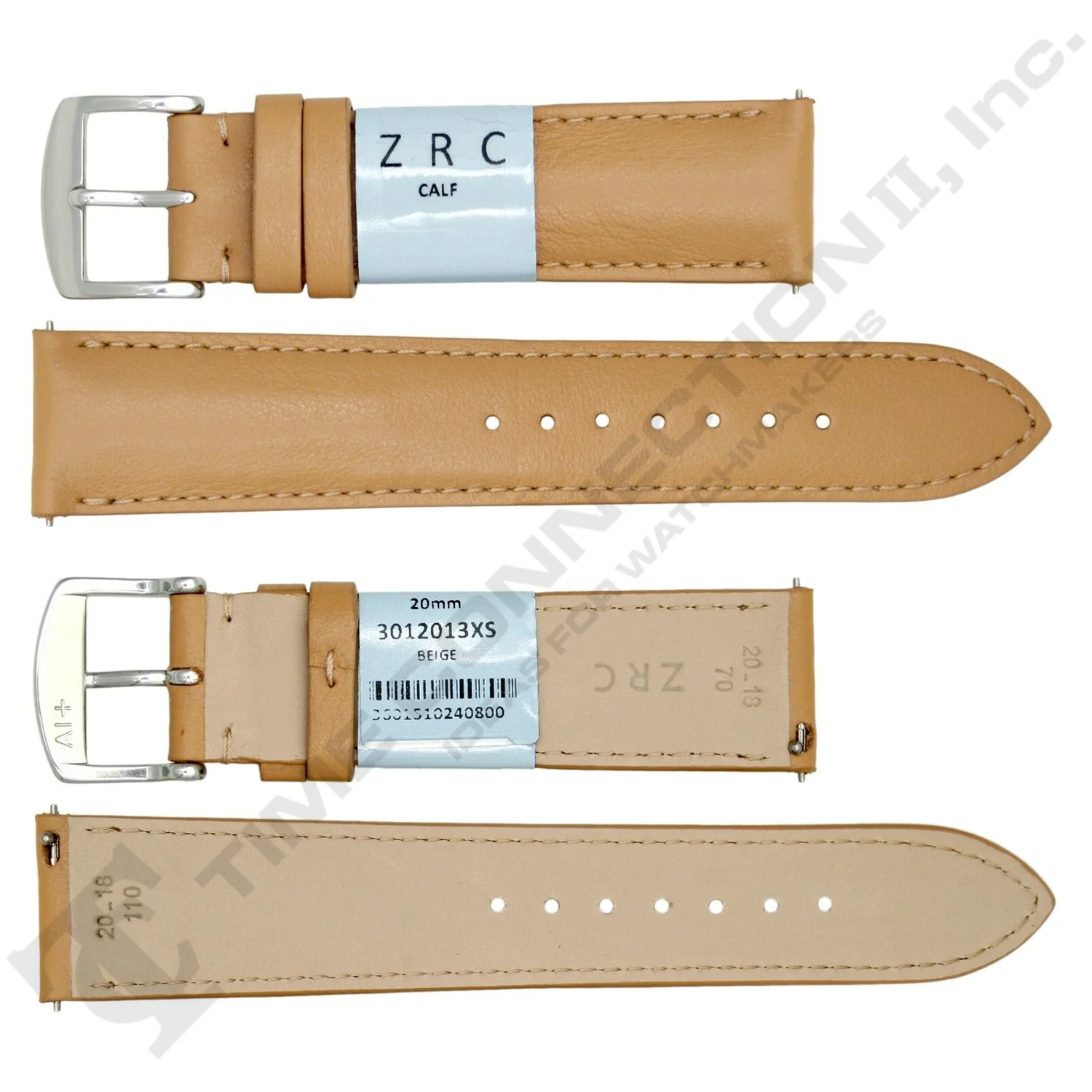ROCHET ZRC No. 301 Calfskin Grain Fine Leather Quick Release SHORT Straps (12mm~22mm) - Image 7
