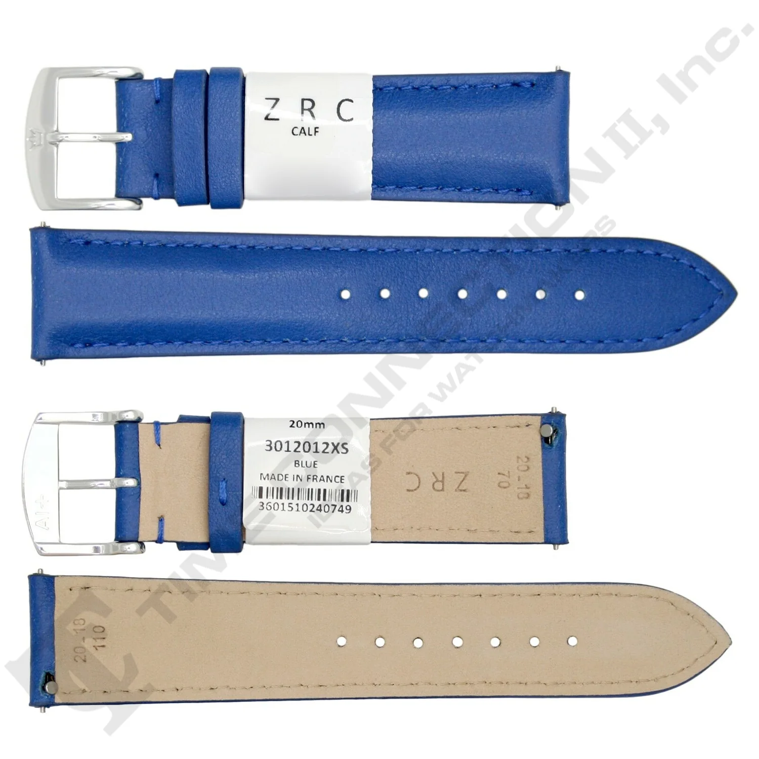 ROCHET ZRC No. 301 Calfskin Grain Fine Leather Quick Release SHORT Straps (12mm~22mm) - Image 8