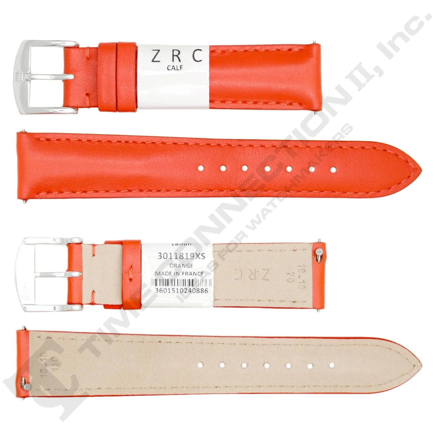 ROCHET ZRC No. 301 Calfskin Grain Fine Leather Quick Release SHORT Straps (12mm~22mm) - Image 9