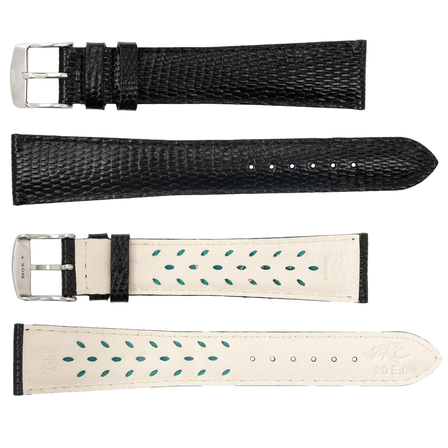 ROCHET ZRC No. 508 Long Lizard Grain Aerocomfort Leather Straps (14mm~22mm) - Image 2
