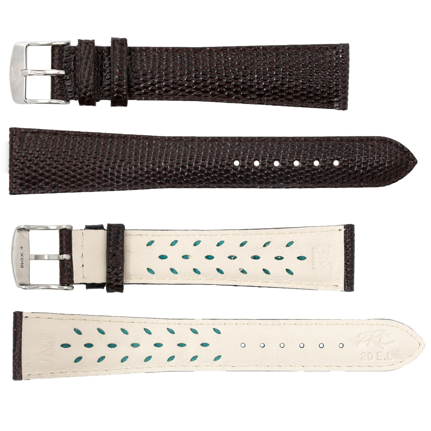 ROCHET ZRC No. 508 Long Lizard Grain Aerocomfort Leather Straps (14mm~22mm) - Image 3
