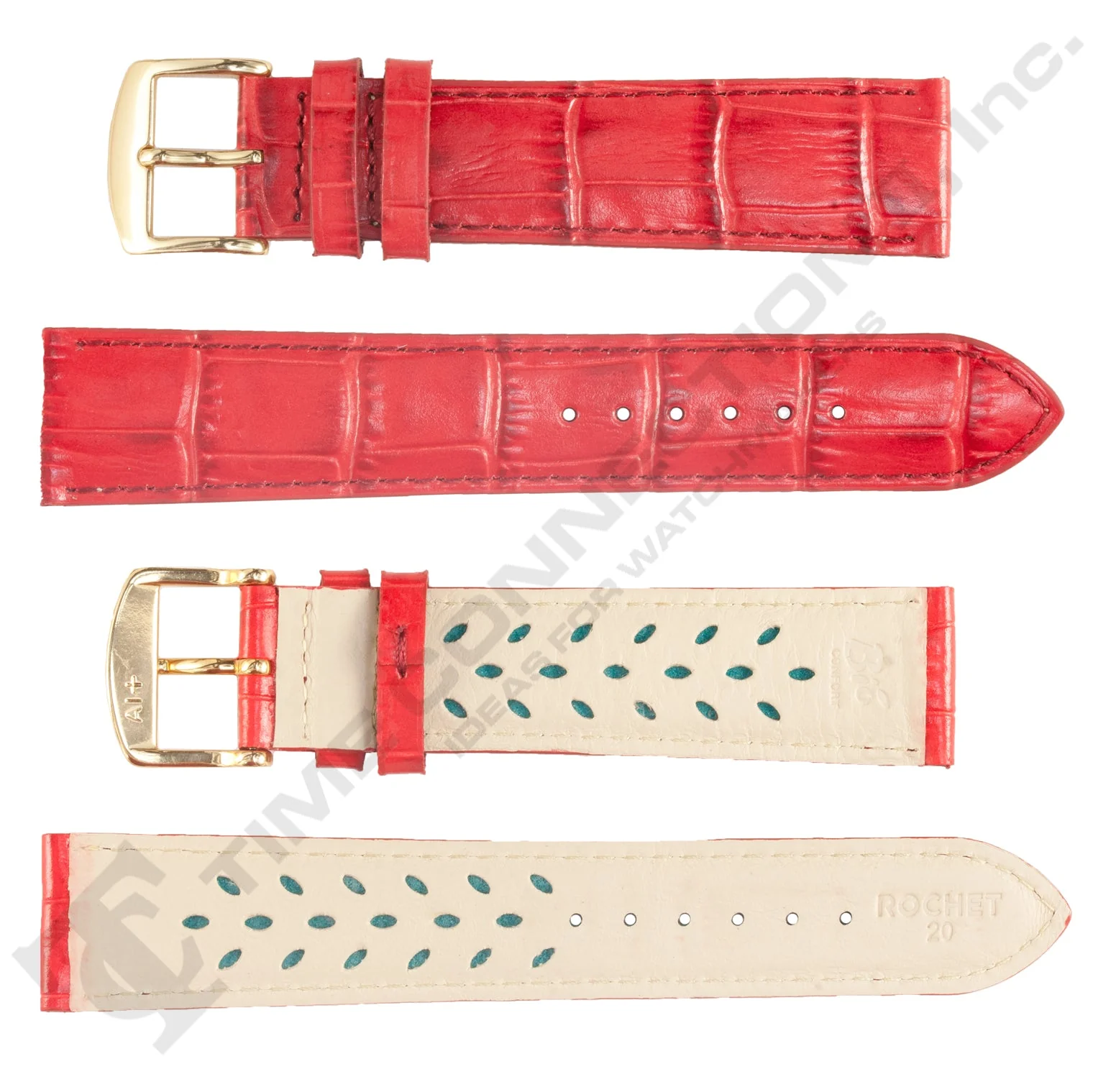ROCHET ZRC No. 519 Long Alligator Grain Fine Leather Aerocomfort (10mm~30mm) - Image 5