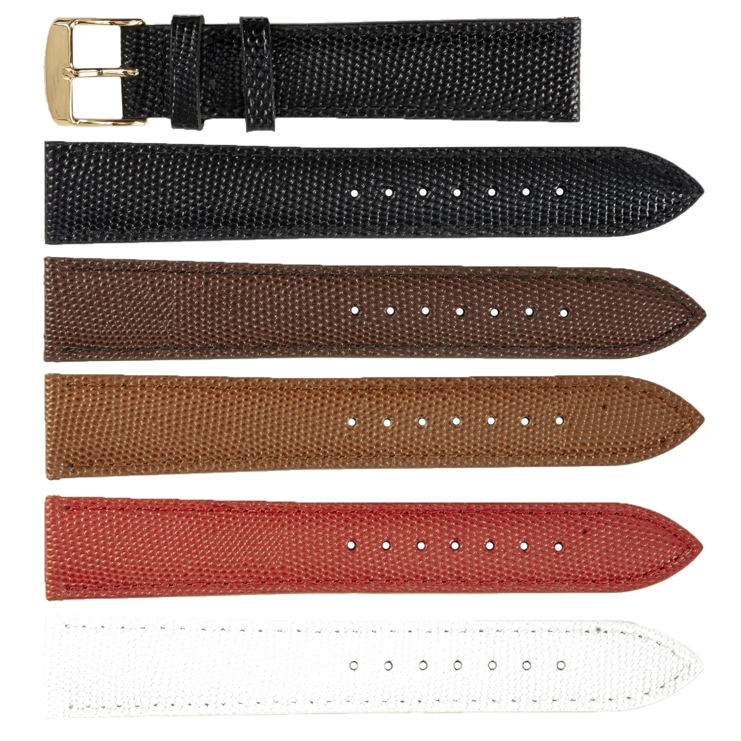 ROCHET ZRC No. 538 Lizard Grain Fine Leather Straps (10mm~20mm)