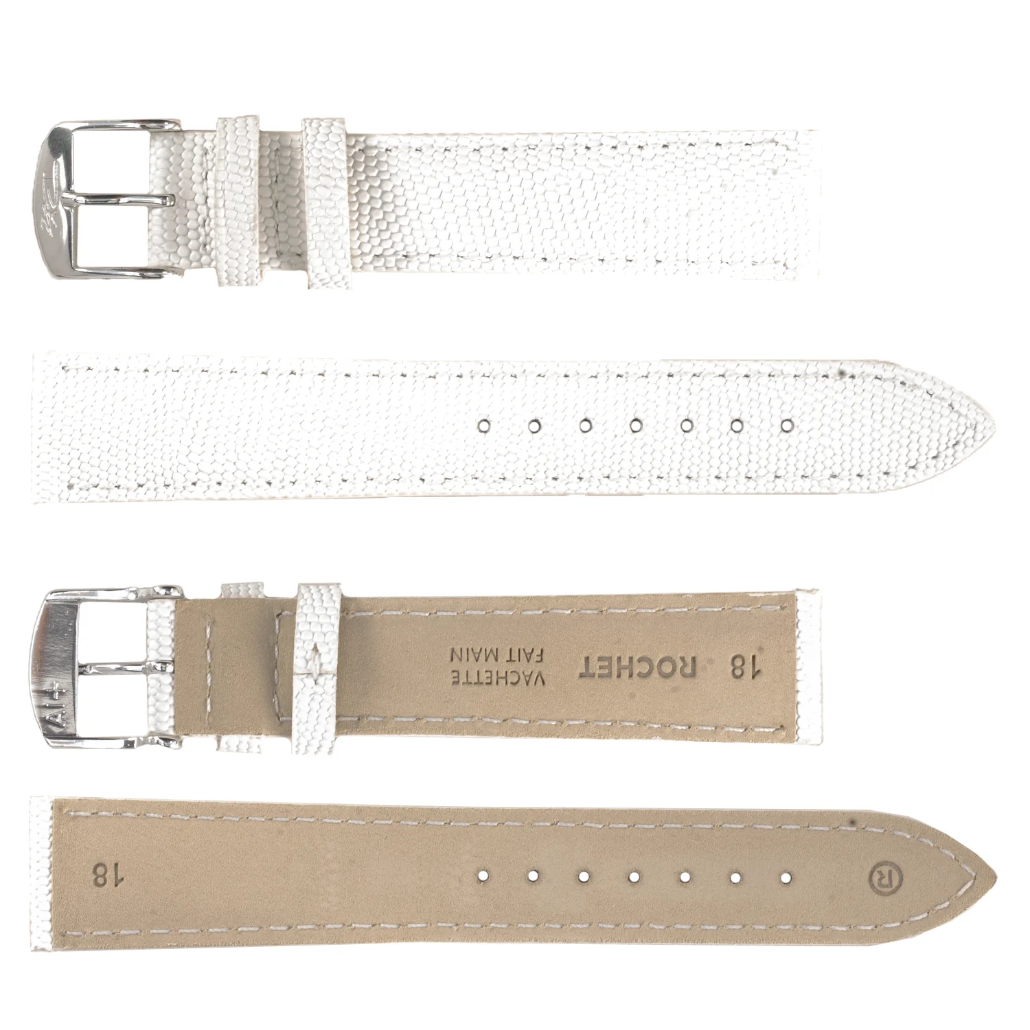 ROCHET ZRC No. 538 Lizard Grain Fine Leather Straps (10mm~20mm) - Image 4