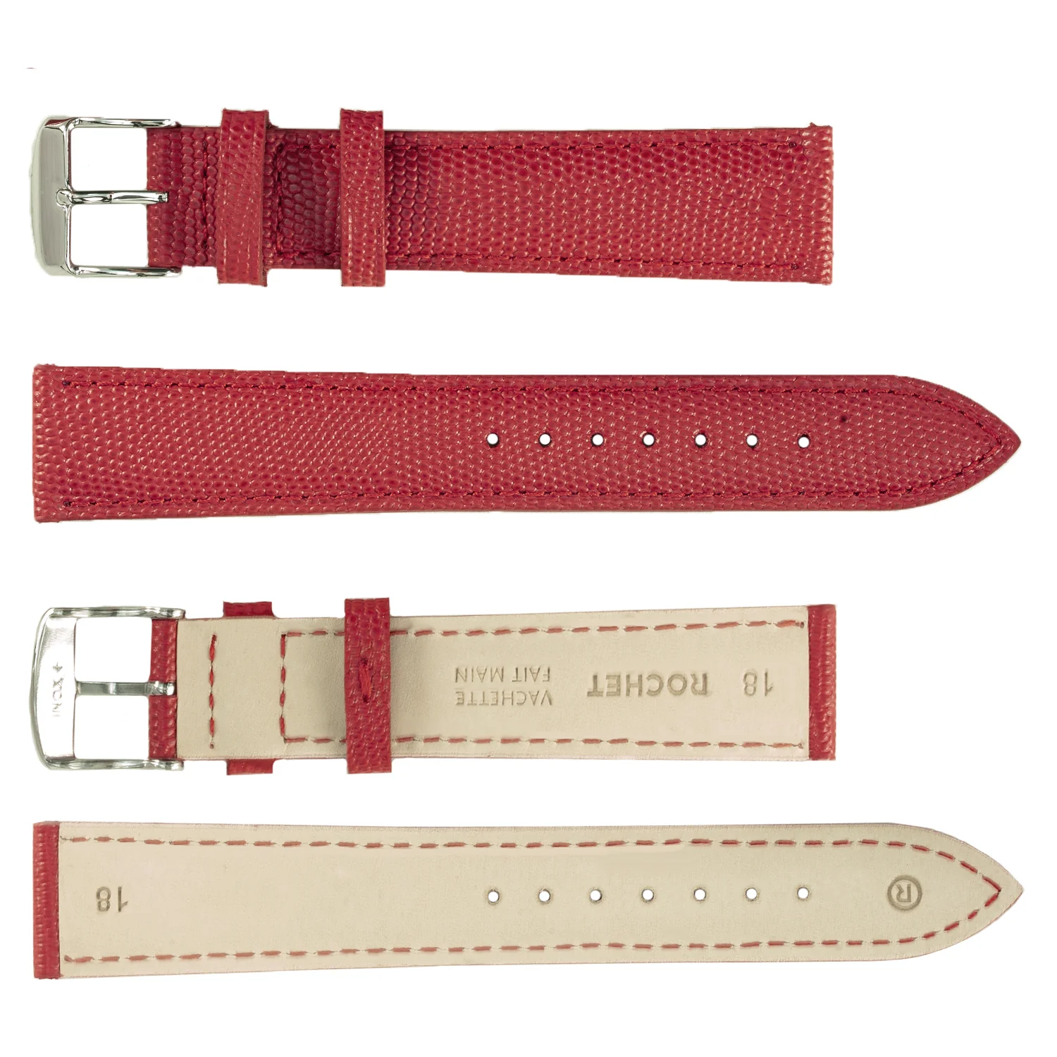 ROCHET ZRC No. 538 Lizard Grain Fine Leather Straps (10mm~20mm) - Image 6