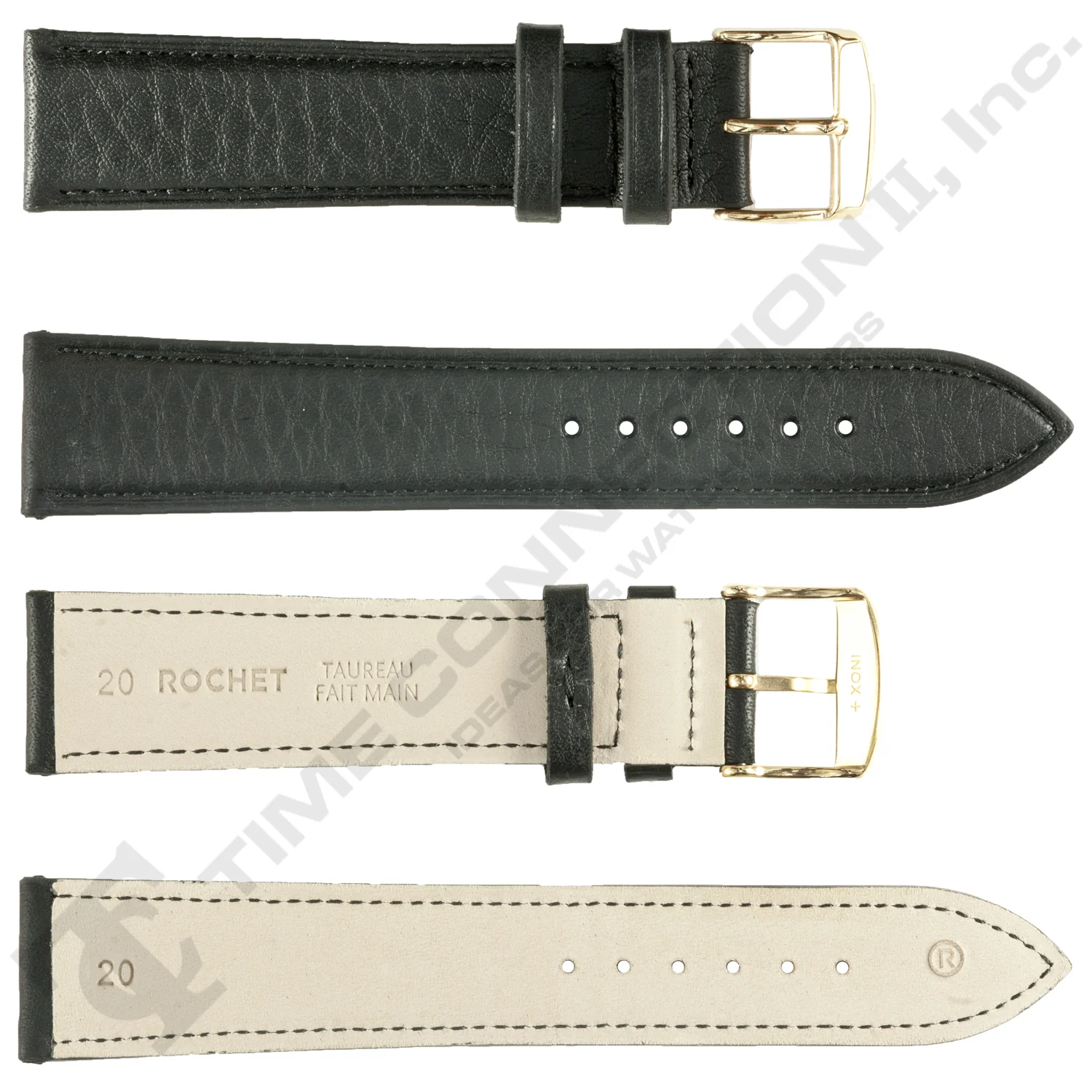 ROCHET ZRC No. 562 Matt Bull Nubuck Fine Leather Straps (16mm~22mm) - Image 2
