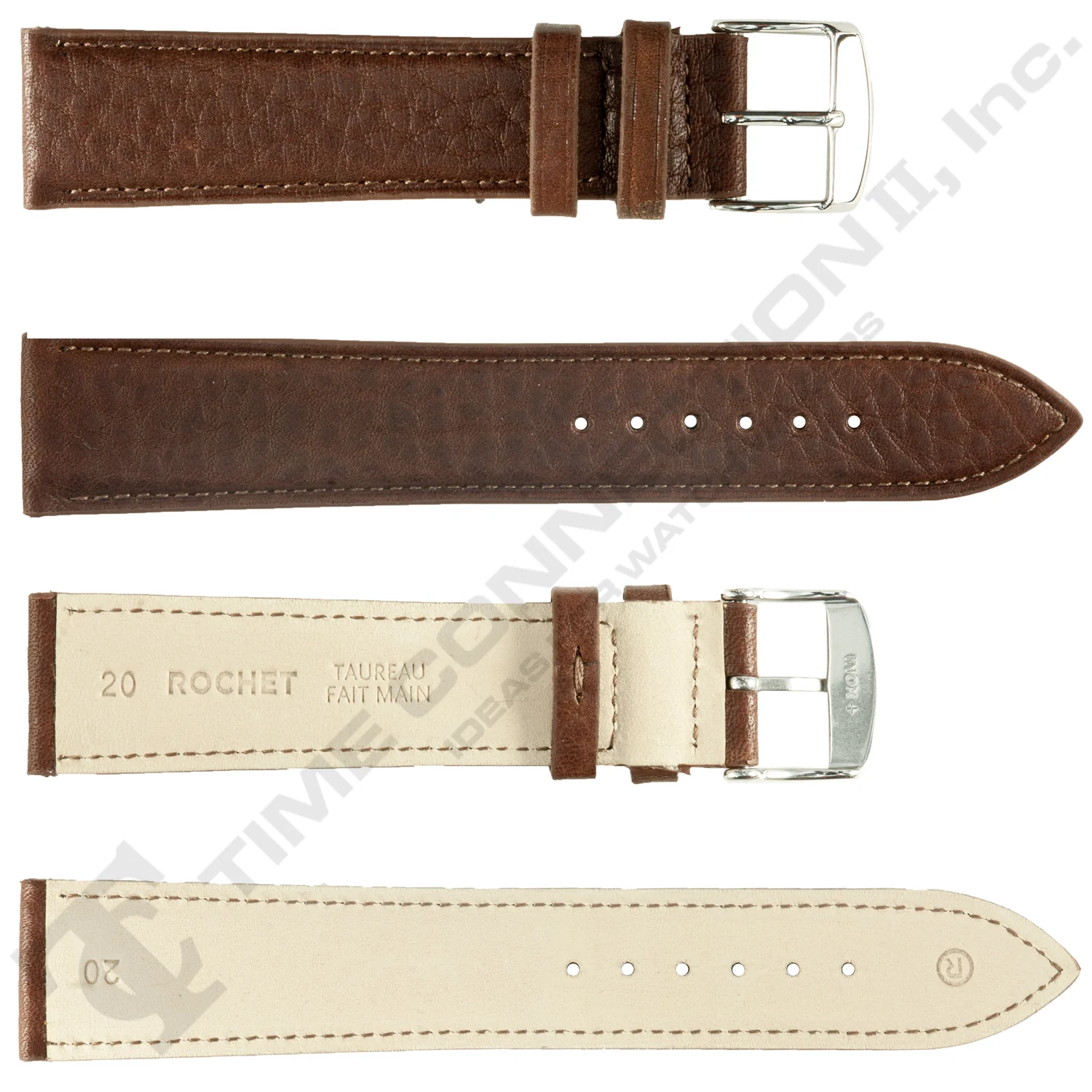 ROCHET ZRC No. 562 Matt Bull Nubuck Fine Leather Straps (16mm~22mm) - Image 3