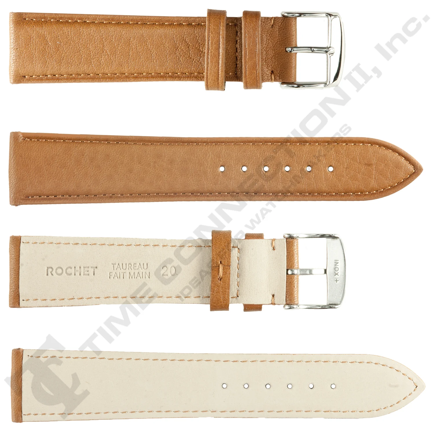 ROCHET ZRC No. 562 Matt Bull Nubuck Fine Leather Straps (16mm~22mm) - Image 4