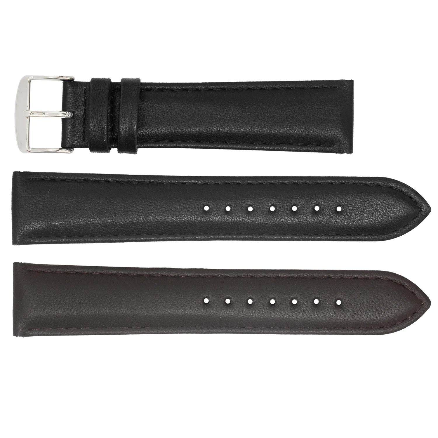 ROCHET ZRC No. 633 Long Lamb Padded Fine Leather Straps (12mm~22mm)